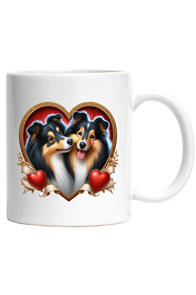 StoryGift Romania Cana cu o catelusa si un caine care stau intr-un cadru in f...