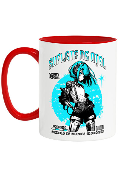 StoryGift Romania Cana Fata robot stil emo Suflete de oțel. Dincolo de limite...