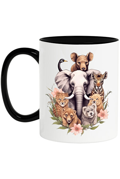 StoryGift Romania Cana cu animale salbatice | ilustratie | natura | inteleger...