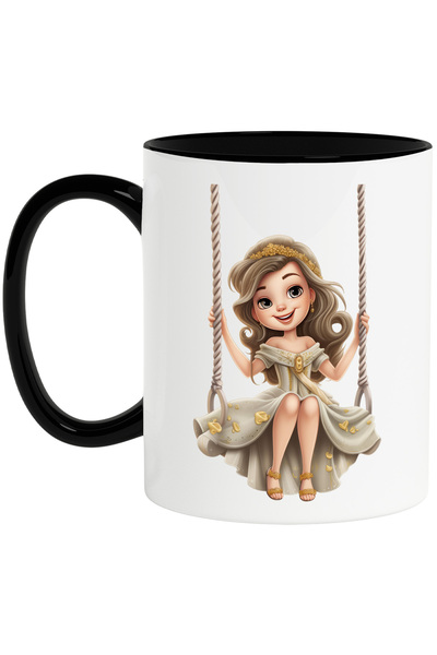 StoryGift Romania Cana cu o printesa frumusica | ilustratie | se da in leagan...