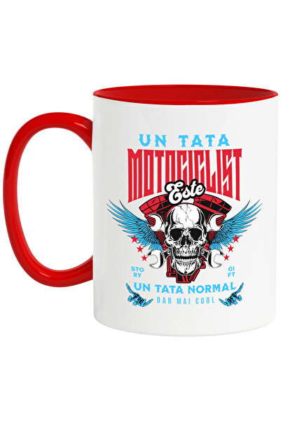 StoryGift Romania Cana cu Craniu Uman Horror Cu Aripi De Inger Chei Mecanic F...