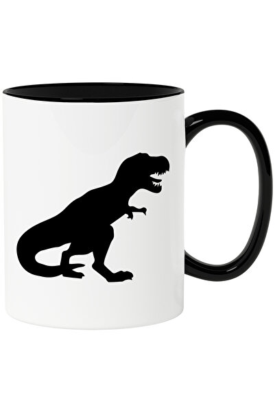 StoryGift Romania Cana cu un dinozaur T-Rex - spaima altor dinozauri cu Maner...