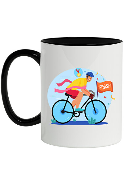 StoryGift Romania Cana Cu Biciclist, Cursa, Ciclism, Panglica, Castigator, Mu...