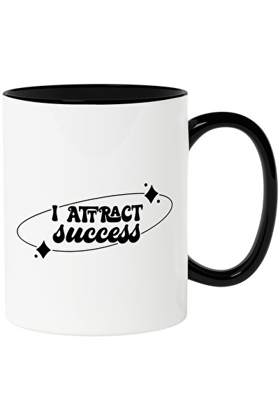 StoryGift Romania Cana pentru cei care atrag succesul - magnet cu Maner Negru...