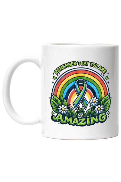 StoryGift Romania Cana cu mesajul "Remember that you are amazing", stilul hip...