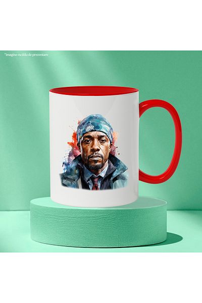 StoryGift Romania Mug With Nate Dogg, Rapper, Celebrity, Artist, Music, Multicolor 330 ml, Ceram, With ,STG