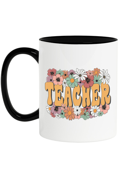 StoryGift Romania Cana cu mesajul "Teacher", ilustratie, scoala, elevi, stude...