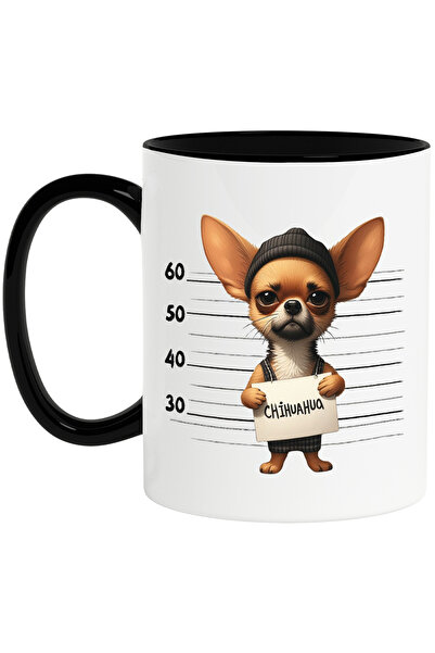 StoryGift Romania Cana cu Chihuahua, caine, animal de companie, ilustratie, m...