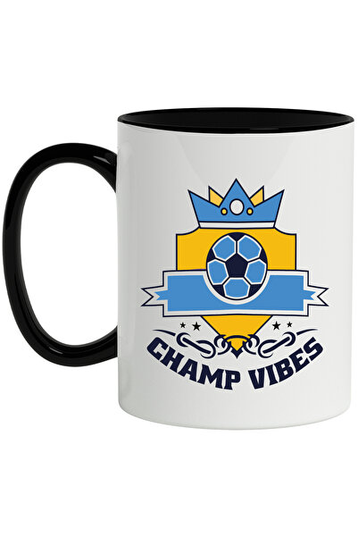 StoryGift Romania Cana Cu Mesaj In Engleza Champ Vibes, Football, Emblema, Co...