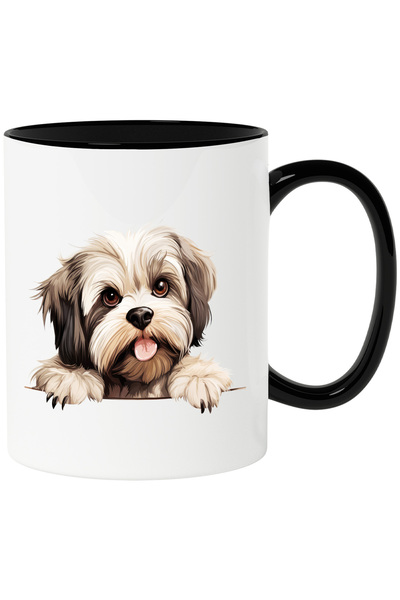 StoryGift Romania Cana cu un catel blanos de talie mica | ilustratie | limba ...