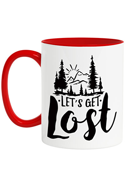 StoryGift Romania Cana cu un peisaj montan si mesajul "Let's get lost" - hai ...