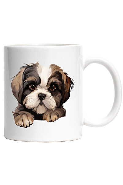 StoryGift Romania Cana cu un catel blanos | ilustratie | putin dezamagit | pe...