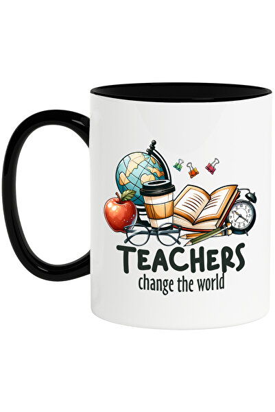 StoryGift Romania Cana cu mesajul "Teachers change the world", invatatorii sc...