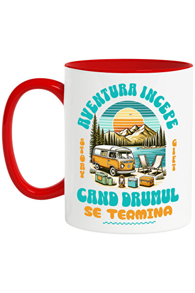 StoryGift Romania Cana cu Plimbare Cu Rulota Intre Munti, Apus Soare Lac Stra...