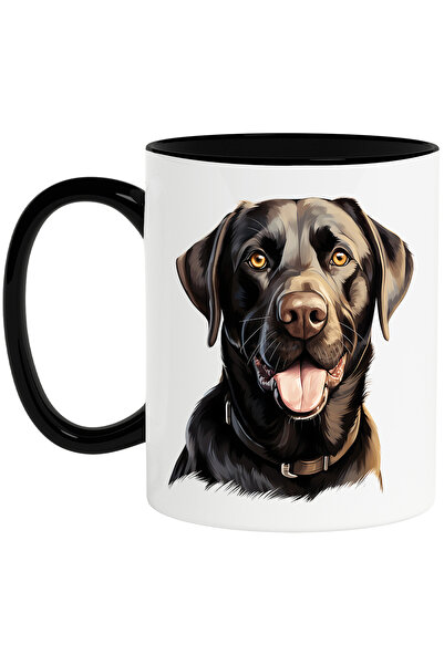 StoryGift Romania Cana cu un catel bucuros, limba scoasa, jucaus, grija, apre...