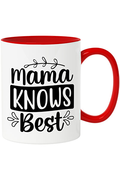 StoryGift Romania Cana cu textul in engleza "Mama knows best" - mama stie cel...
