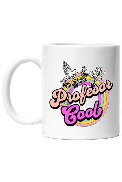 StoryGift Romania Cana Profesor Cool educatie scoala copii, 330ml, Ceramic cu...