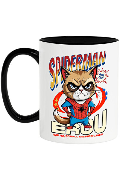 StoryGift Romania Cana cu Pisica Morocănoasă / Grumpy Cat Pisica In Costum de...