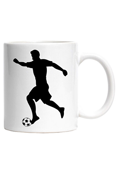 StoryGift Romania Cana cu un jucator de fotbal care alearga cu mingea - dribl...