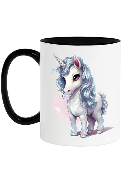 StoryGift Romania Cana cu un unicorn binedispus | ilustratie | musculos | pet...