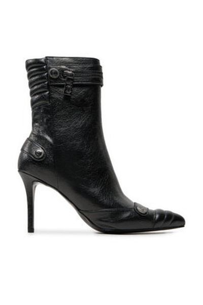 Just Cavalli ghete de damă până la gleznă 77RA3S66 ZS984 negre