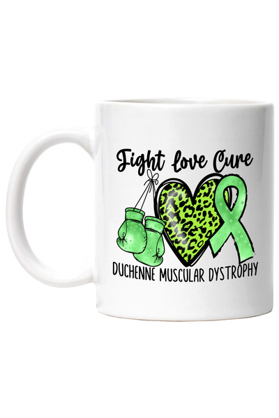 StoryGift Romania Cana cu mesajul "Fight, love, cure, duchenne muscular dystr...