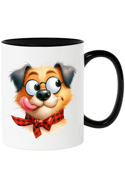 StoryGift Romania Cana cu un caine care are o privire ciudata | ilustratie | ...