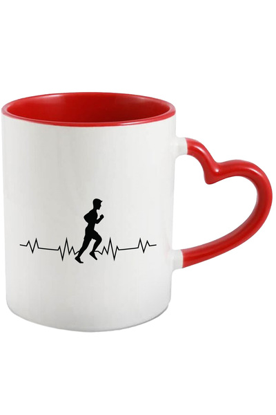 StoryGift Romania Cana cu un baiat care alearga - cardio sport efort cu Maner...