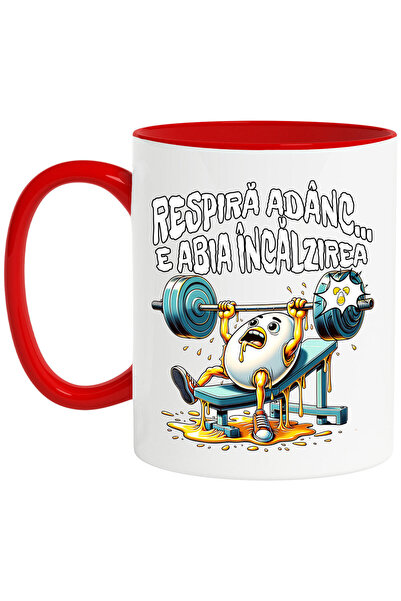 StoryGift Romania Cana cu Ou La Sala Greutate Extenuare Sport Dieta Motivatio...