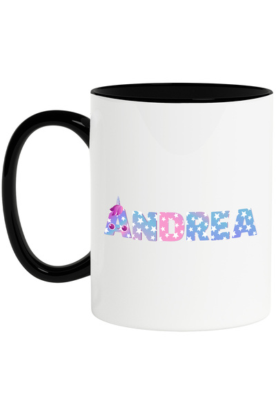 StoryGift Romania Cana Cu Numele Andrea, Unicorn, Printesa, Fairytale, Dragut...