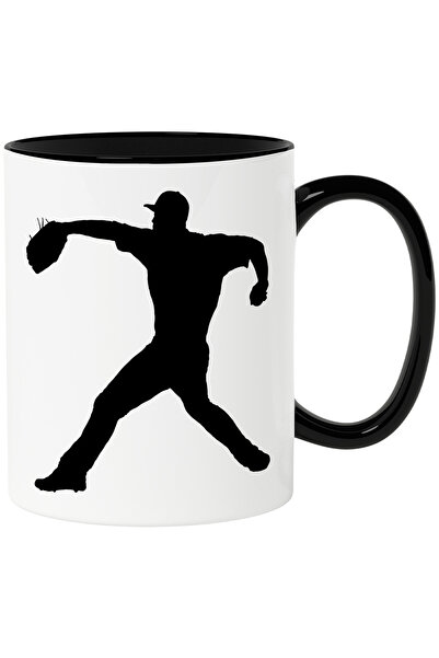 StoryGift Romania Cana cu un jucator de baseball care se pregateste sa arunce...