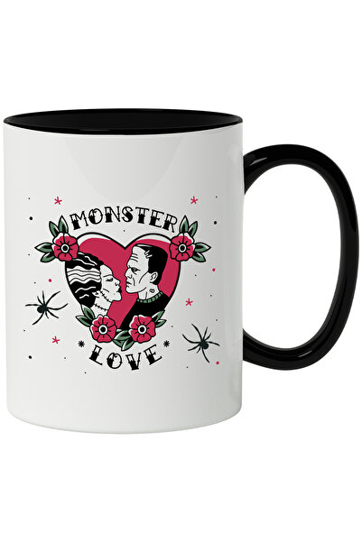 StoryGift Romania Cana Cu Mesaj In Engleza Monster Love, Frankenstein, Multic...
