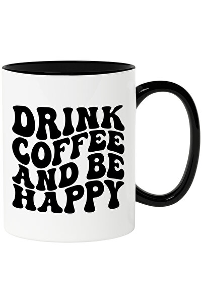 StoryGift Romania Cana cu mesajul care te indeamna sa bei cafea si sa fii fer...