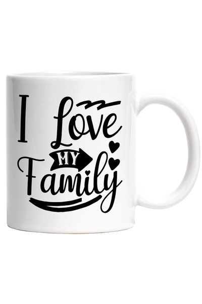 StoryGift Romania Cana cu inimioare pentru cei care isi iubesc familiile cu M...