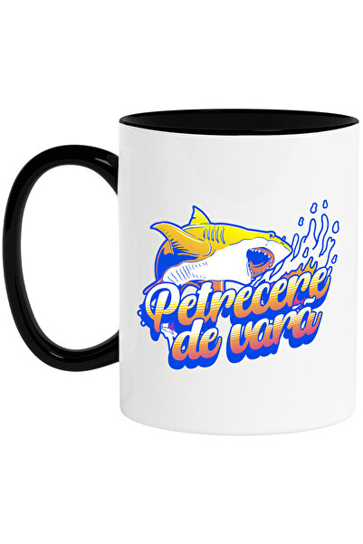 StoryGift Romania Cana Petrecere de vara rechin mare viata subacvatica, 330ml...