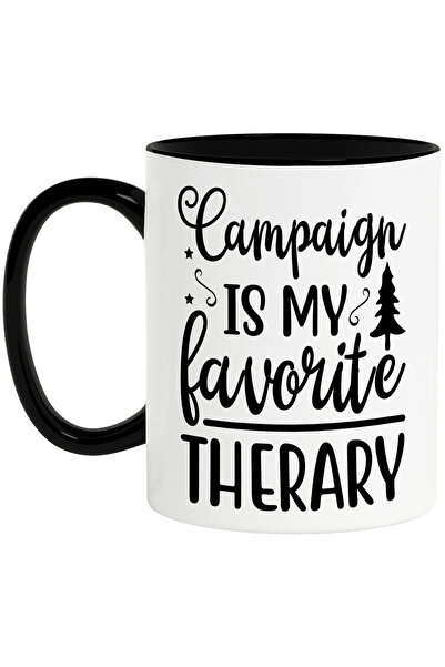 StoryGift Romania Cana cu mesajul "Camping is my favorite therapy" - camping-...