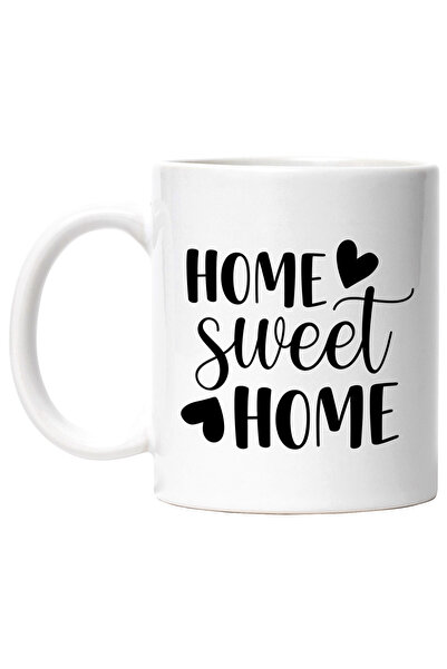 StoryGift Romania Cana cu inimioare si mesajul in engleza "Home, sweet home" ...