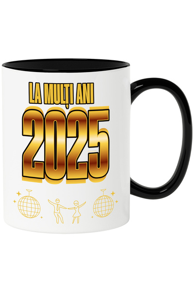 StoryGift Romania Cana la mulți ani 2025 revelion petrecere an nou, 330ml, Ce...