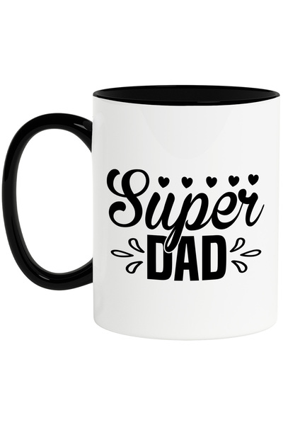 StoryGift Romania Cana pentru un tata bun si apreciat cu mesajul "Super dad" ...