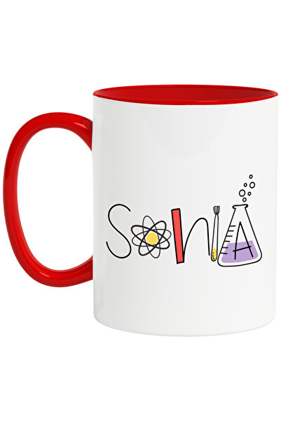 StoryGift Romania Cana Cu Numele Sonia, Scoala, Chimie, Materii, Algebra, Geo...