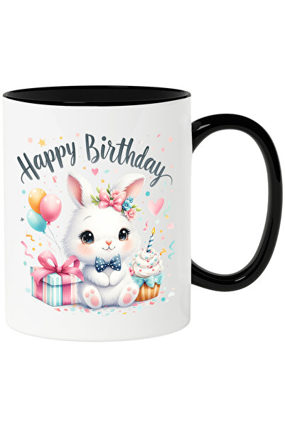 StoryGift Romania Cana cu o iepuroaica vesela | ilustratie | la multi ani | b...