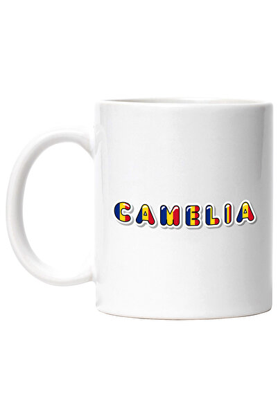 StoryGift Romania Cana Cu Numele Camelia, Romania, Suporter, Steagul Romaniei...