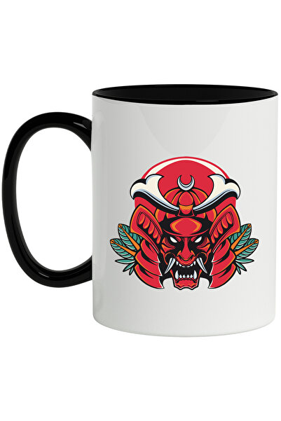 StoryGift Romania Cana Cu Masca, Semiluna, Oni, Samurai, Frunze, Colti, Multi...