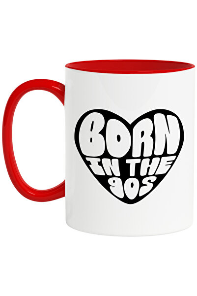 StoryGift Romania Cana cu inimioara si mesajul "Born in the 90s" - nascut in ...
