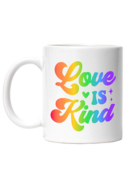 StoryGift Romania Cana cu inimioara si stelute cu mesajul "Love is kind" - iu...