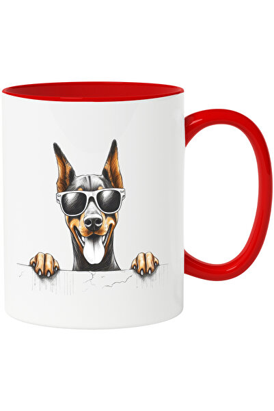 StoryGift Romania Cana cu un caine jucaus cu ochelari de soare | ilustratie |...