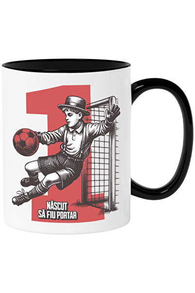 StoryGift Romania Cana Copil jucand fotbal nr 1 text NASCUT SA FIU PORTAR, 33...