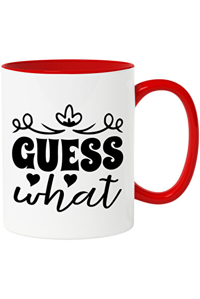 StoryGift Romania Cana cu inimioare si textul "Guess what" - ghiciti ce cu Ma...