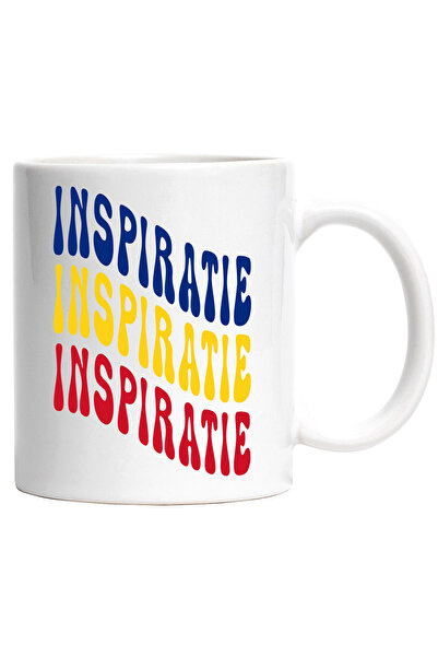 StoryGift Romania Cana Cuvantul Inspiratie, in Culorile Steagului Romaniei, R...