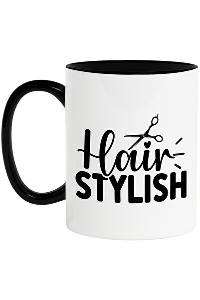 StoryGift Romania Cana cu o foarfeca pentru stilisti cu mesajul in engleza "H...